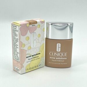 Clinique Acne Solutions Liquid Makeup WN 38 Stone (VF) 1 oz / 30mL Full Size NEW